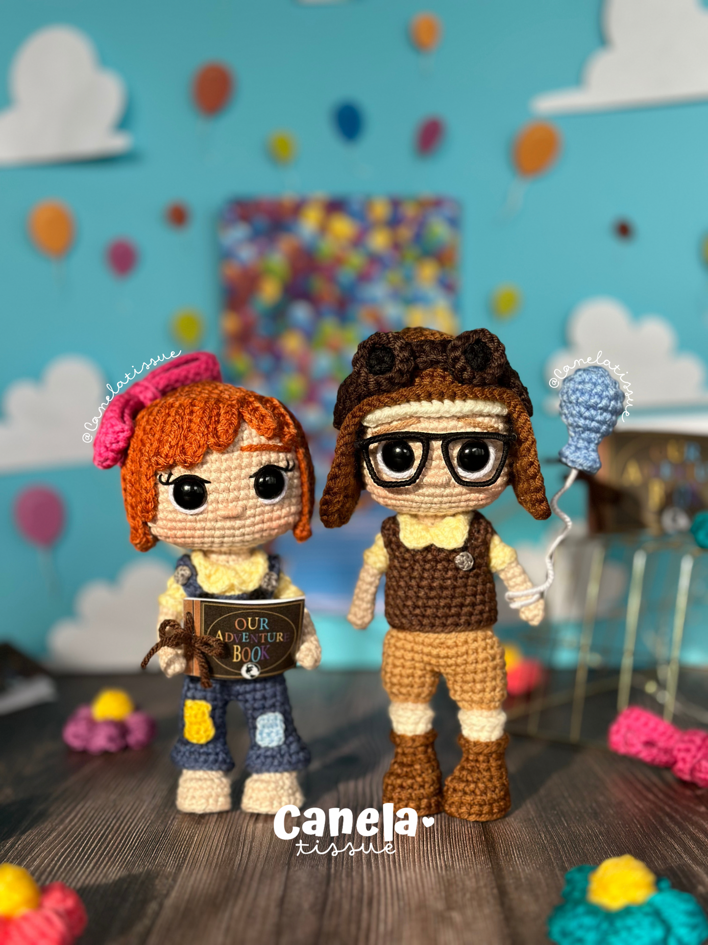 Amigurumis Pareja Aventuras Versión Niños✨