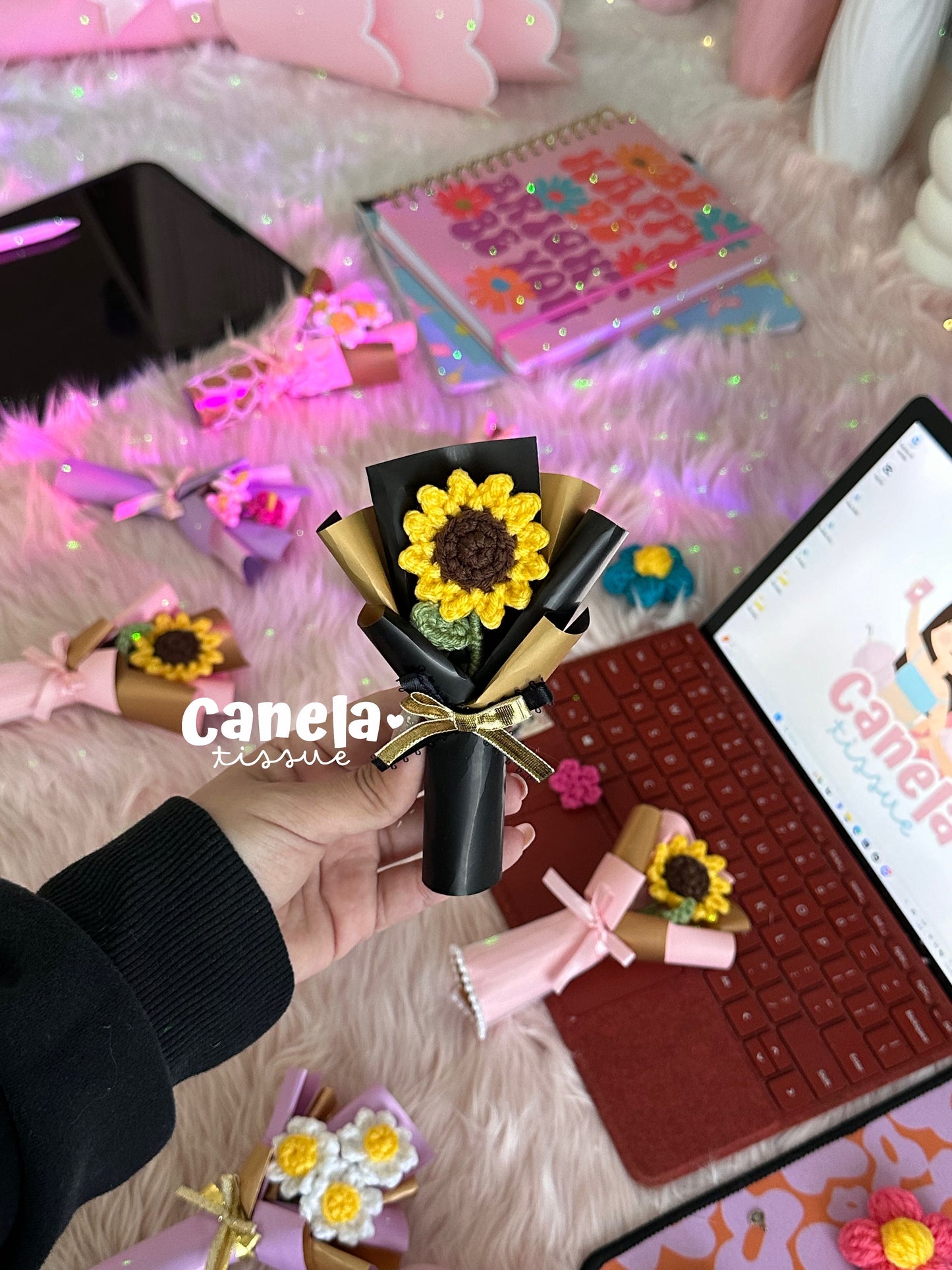 Mini Bouquet Car💐🚗✨