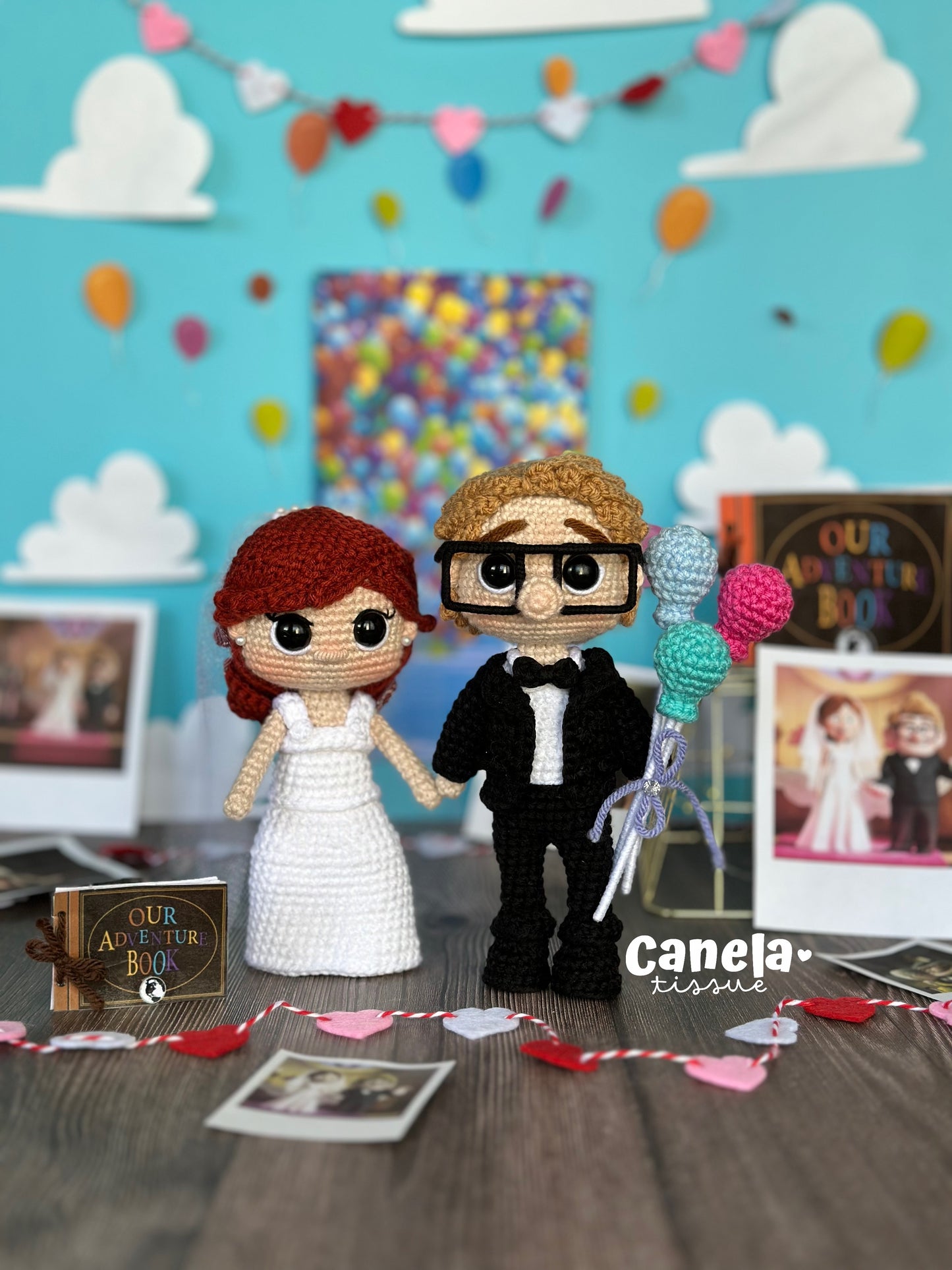 Amigurumis Pareja Aventuras Versión Casados✨