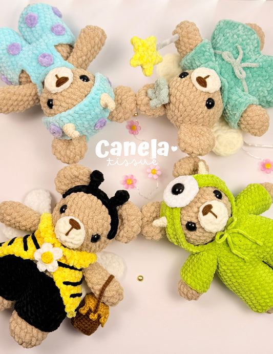 Libro electrónico Patrón PDF | Oso del armario 🧸