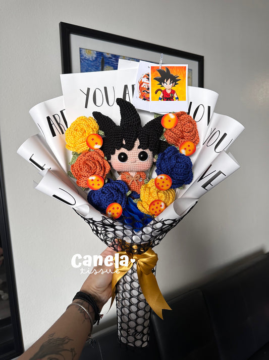 Ramo de flores de Goku 🔥✨