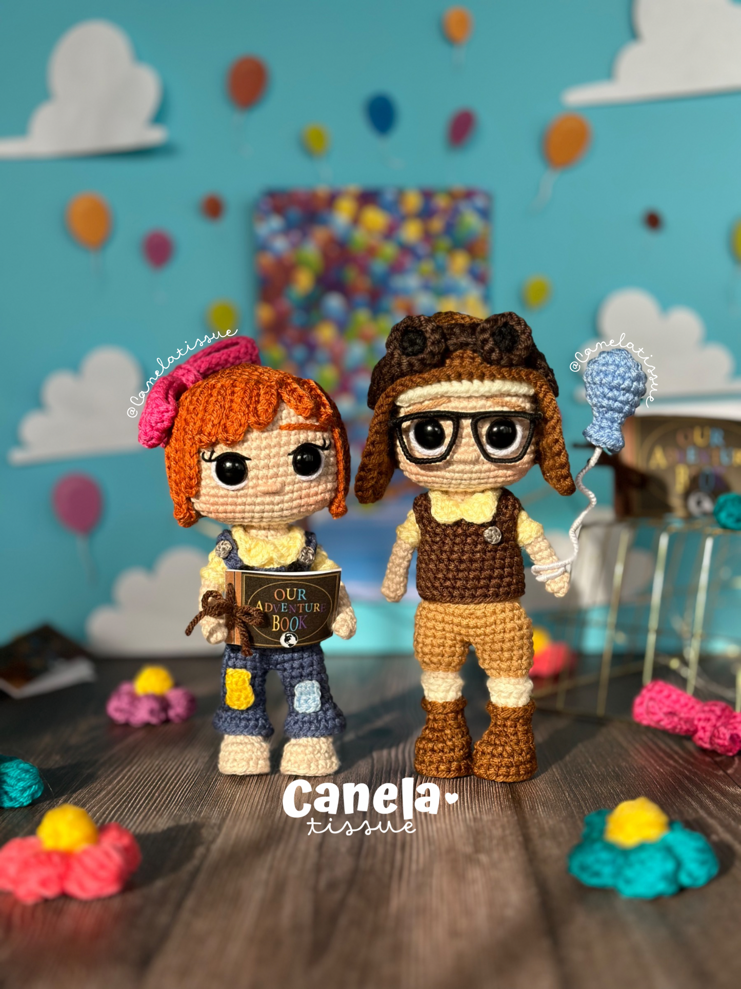 Amigurumis Pareja Aventuras Versión Niños✨
