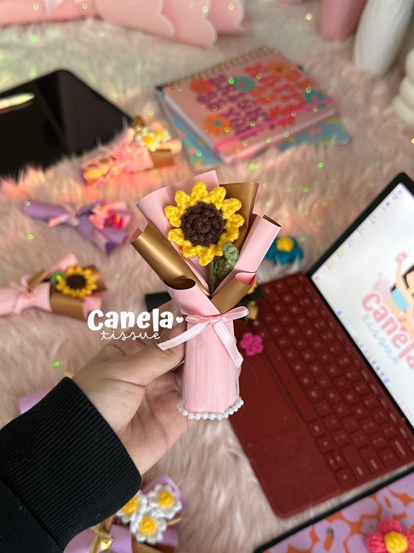 Mini Bouquet Car💐🚗✨