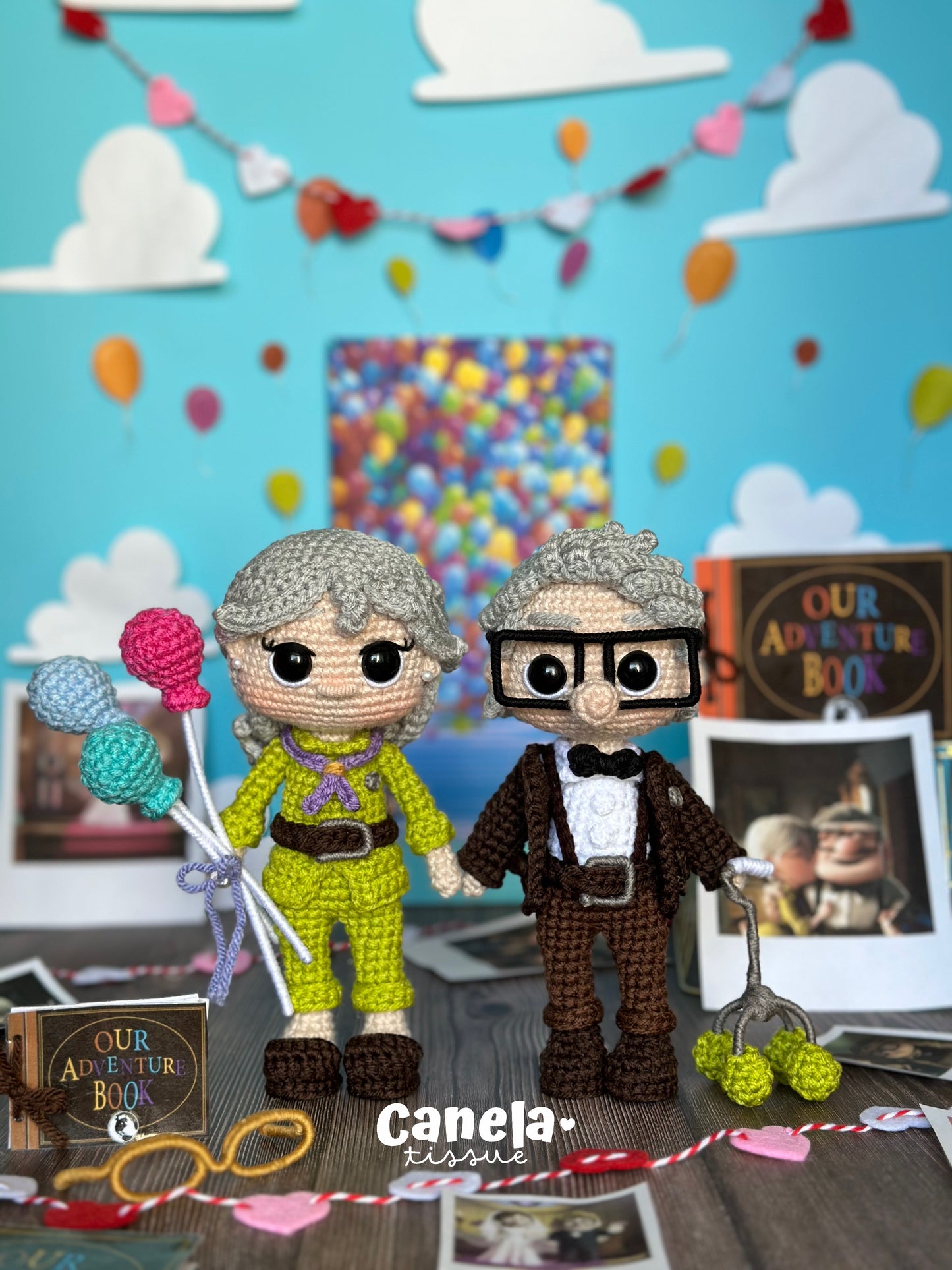 PATRÓN PDF Aventuras Versión Casados🧶✨