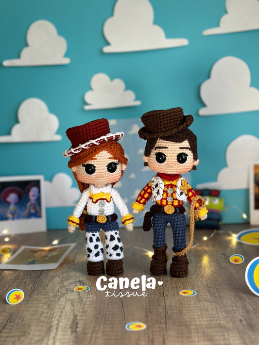 Amigurumis Pareja Vaqueritos ✨