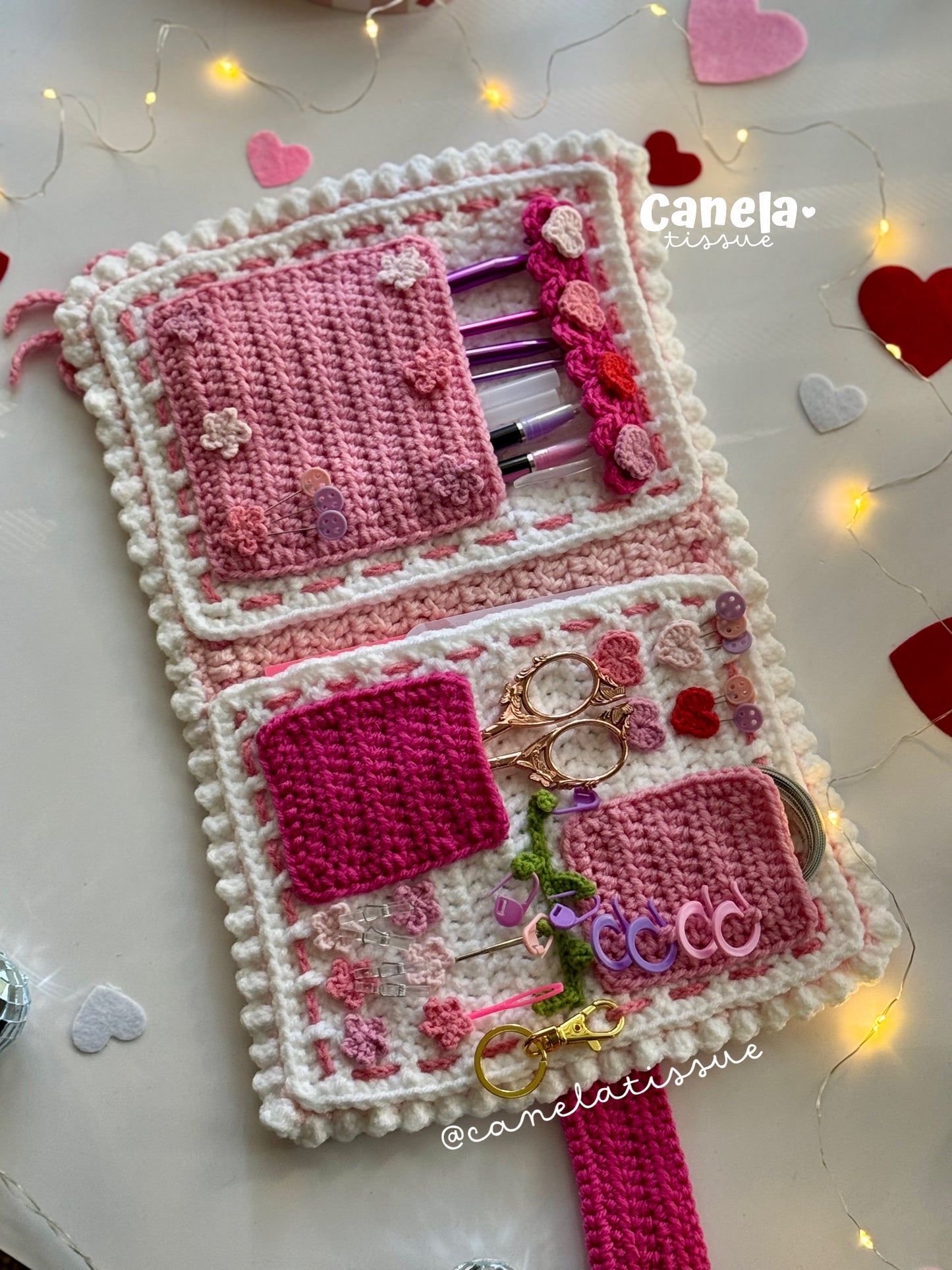 PATRÓN PDF Guardapuntos Pinky🎀
