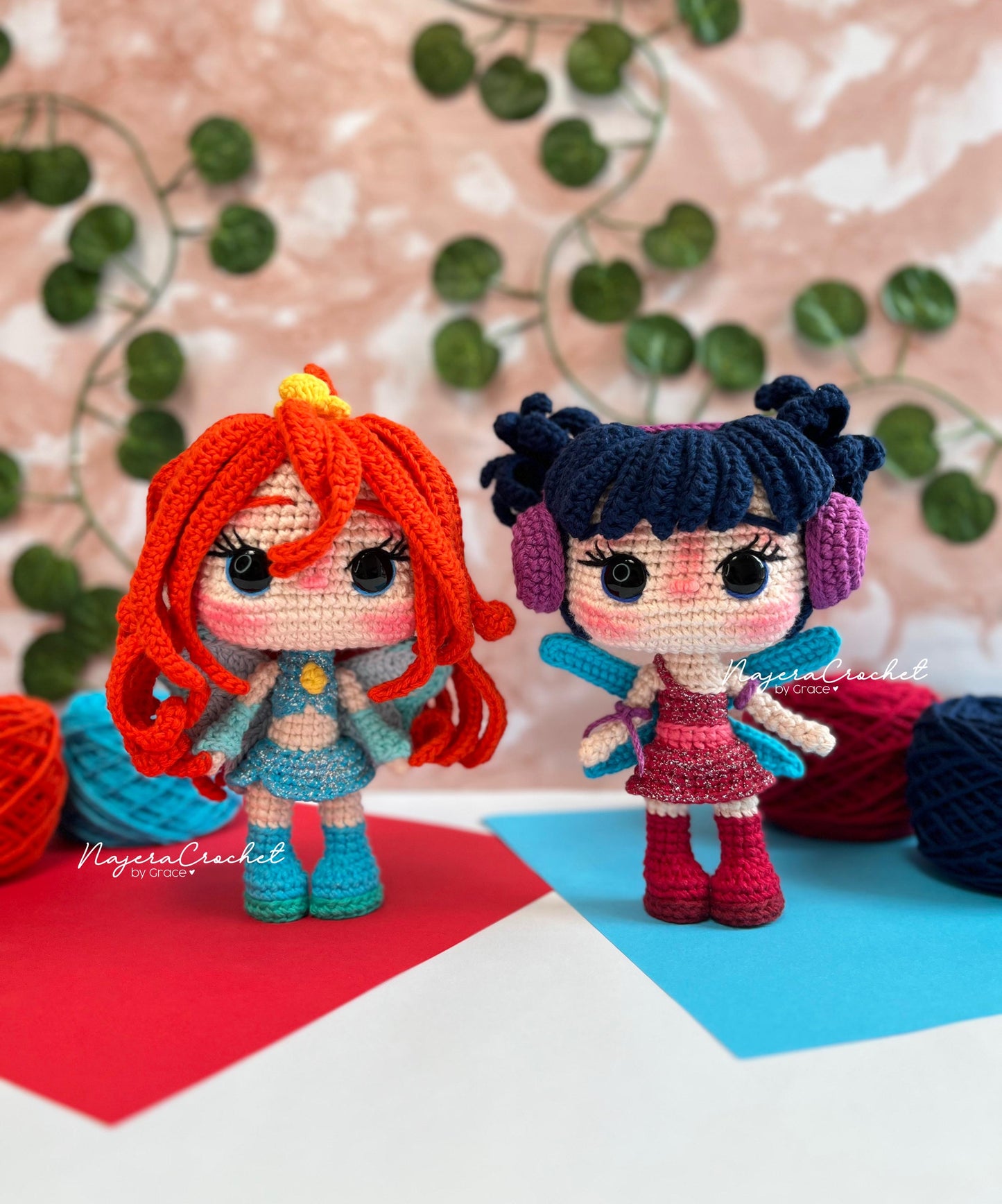 Patrón PDF Pack Bloom y Musa | Club Winx ✨