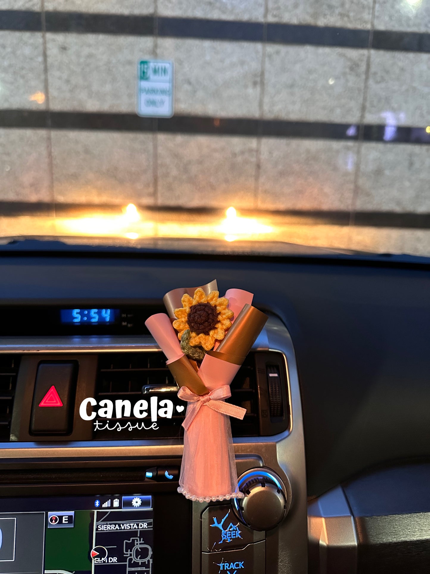 Mini Bouquet Car💐🚗✨