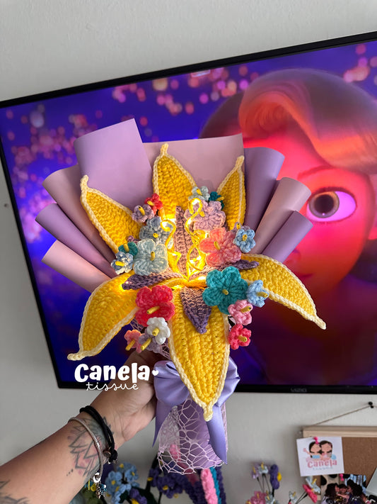 PATRÓN PDF Flor Mágica 🧶✨