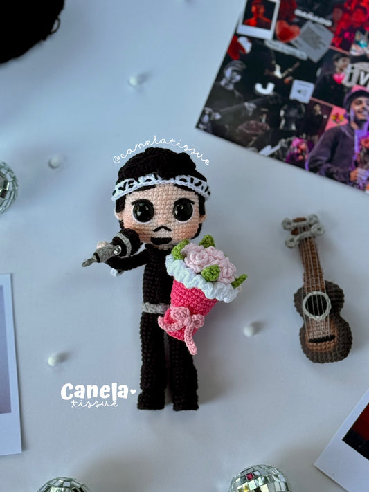 Amigurumi Iván Cornejo 🎤✨