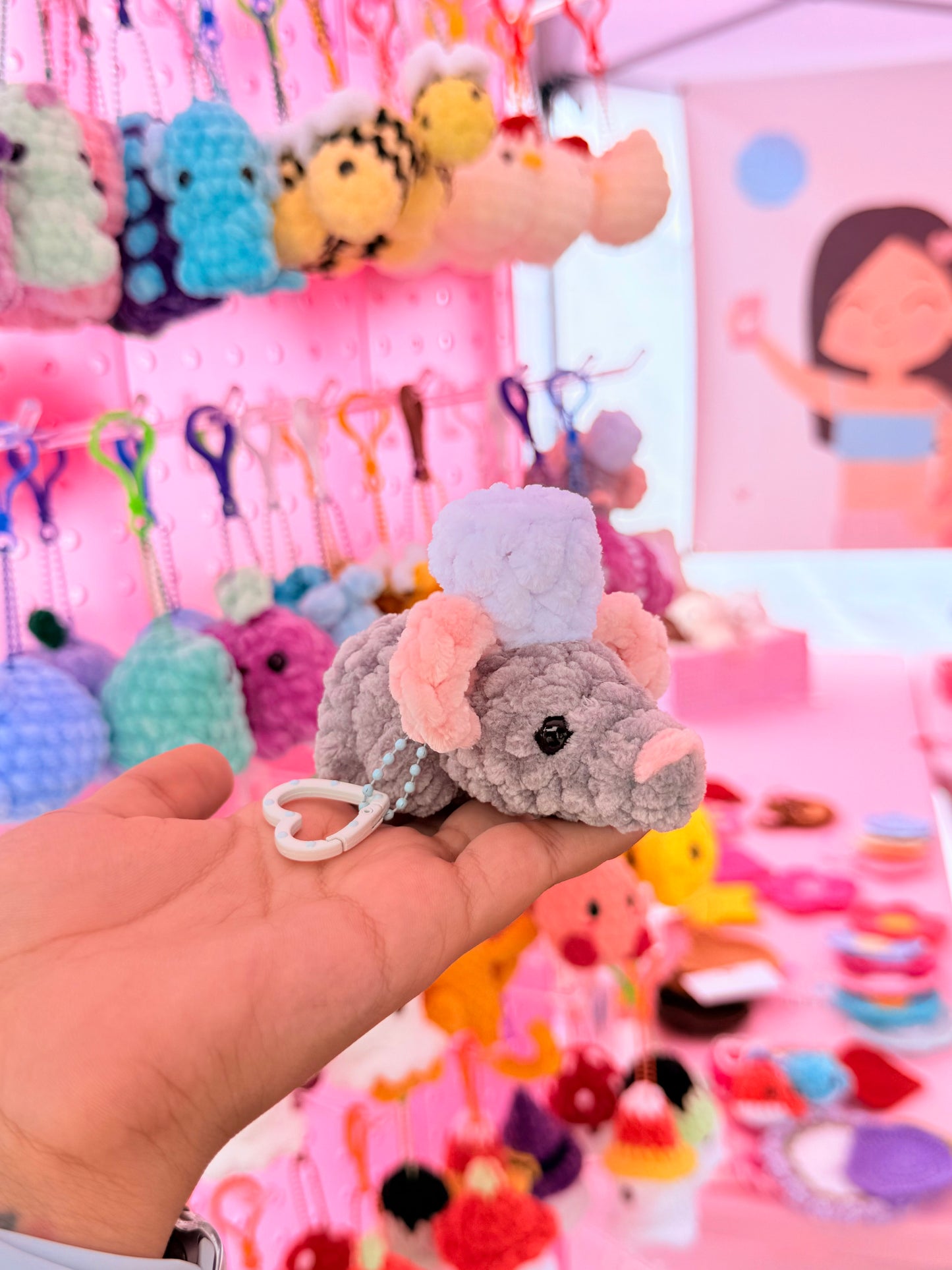 Remy Bag Charm🐭