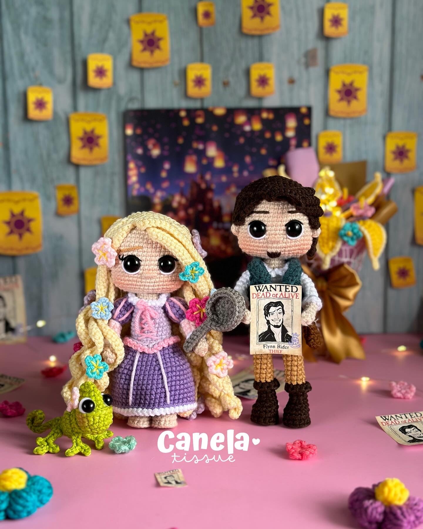 Amigurumis Set Rapunzel🌸✨