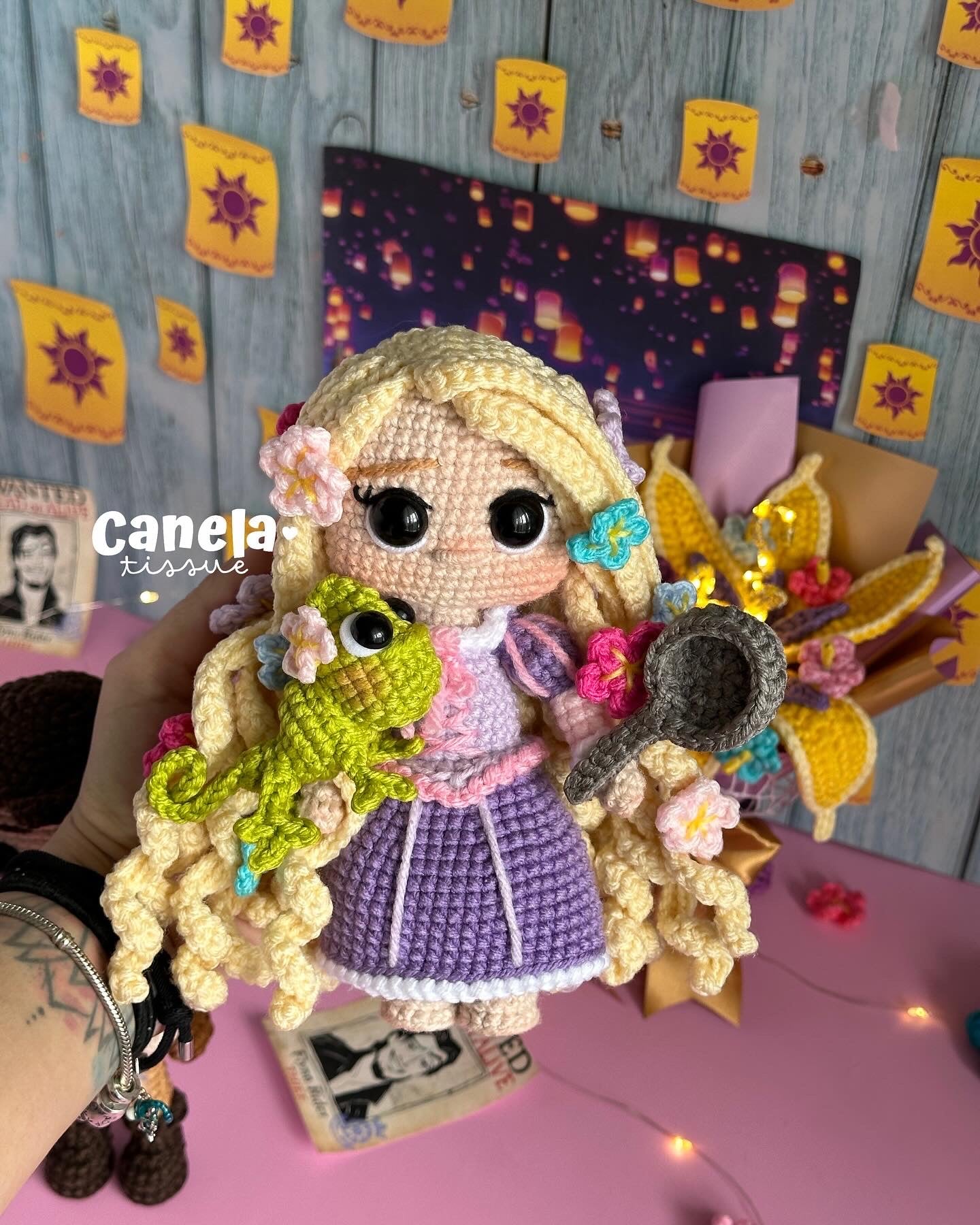 Amigurumis Set Rapunzel🌸✨