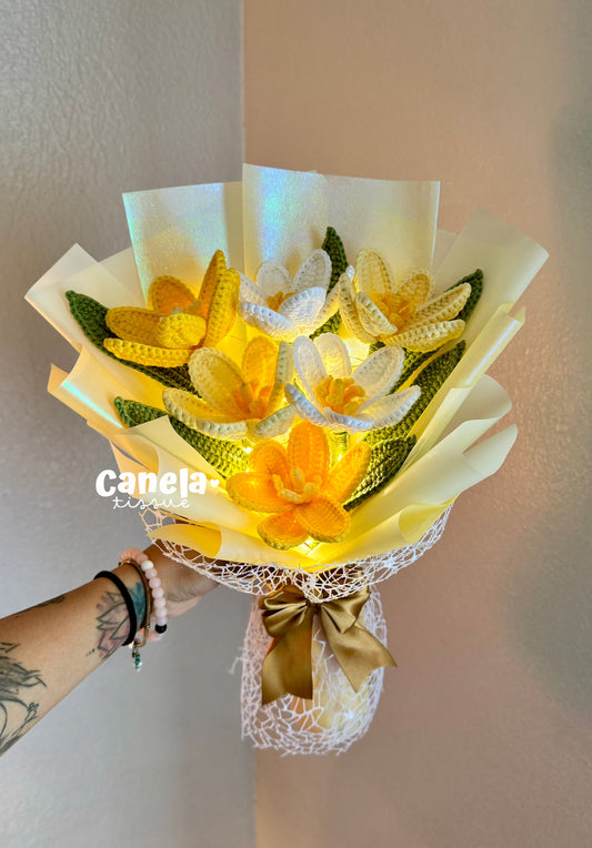 Ramo de tulipanes amarillos 🐝✨